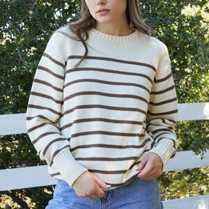 Brandy Melville Brianna Thin Stripe Sweater